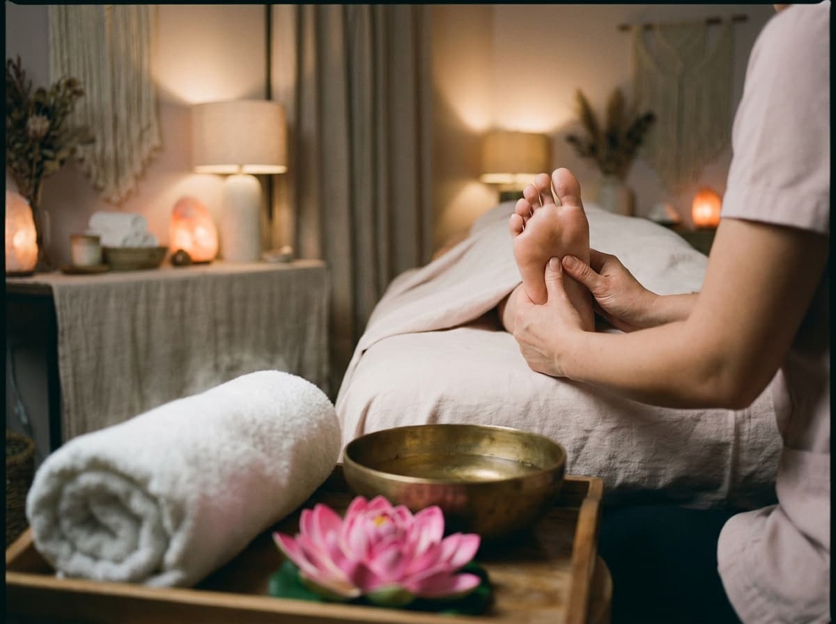 Fußmassage