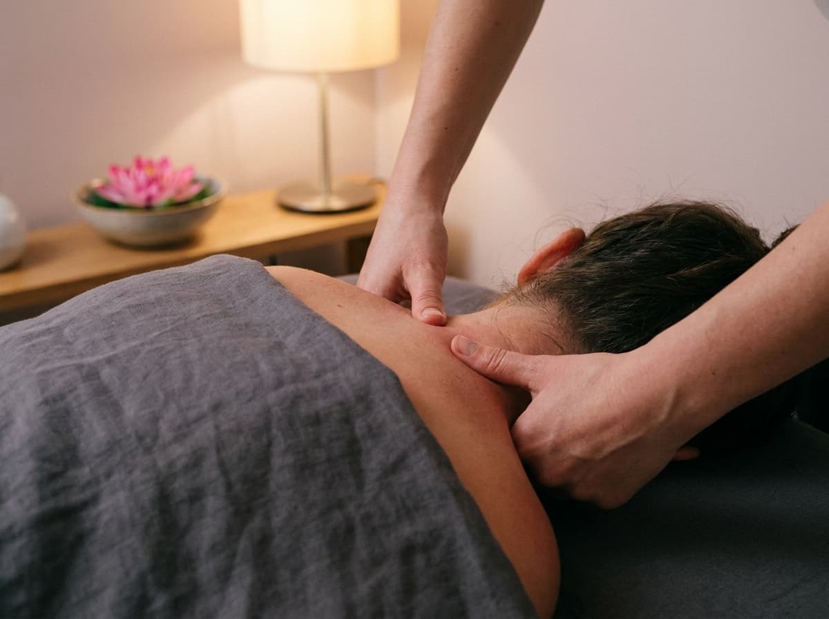 Rücken-Schulter-Nacken Massage